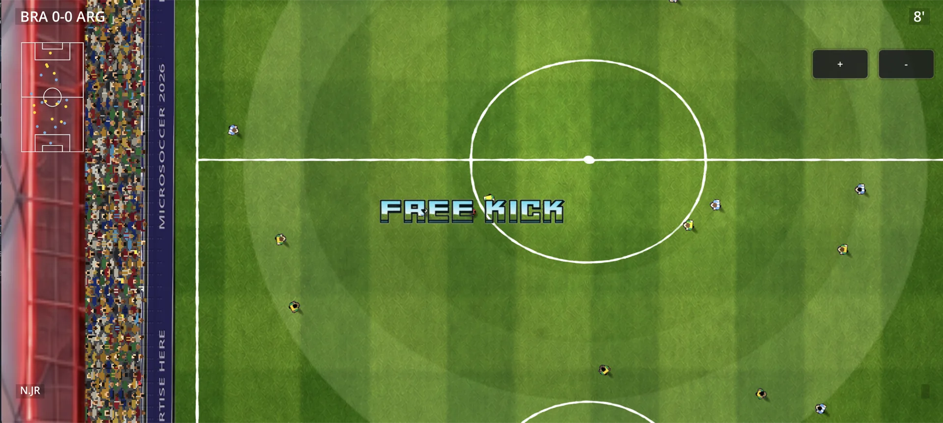 Choose competition screen